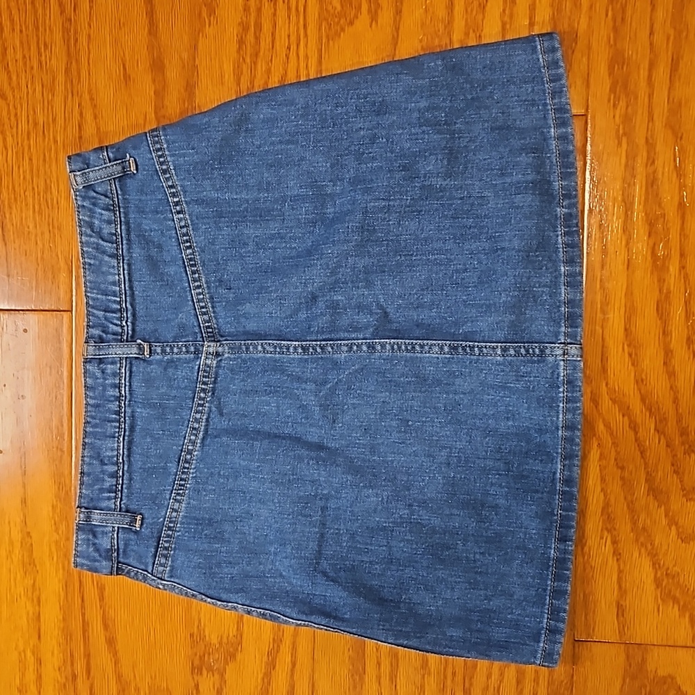 Gap Denim Skirt with Front Buttons - Picture 3 of 8